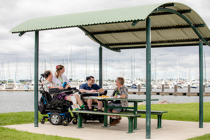 Picnic by the water - Sibley Road Specialist Disability Accommodation in Brisbane