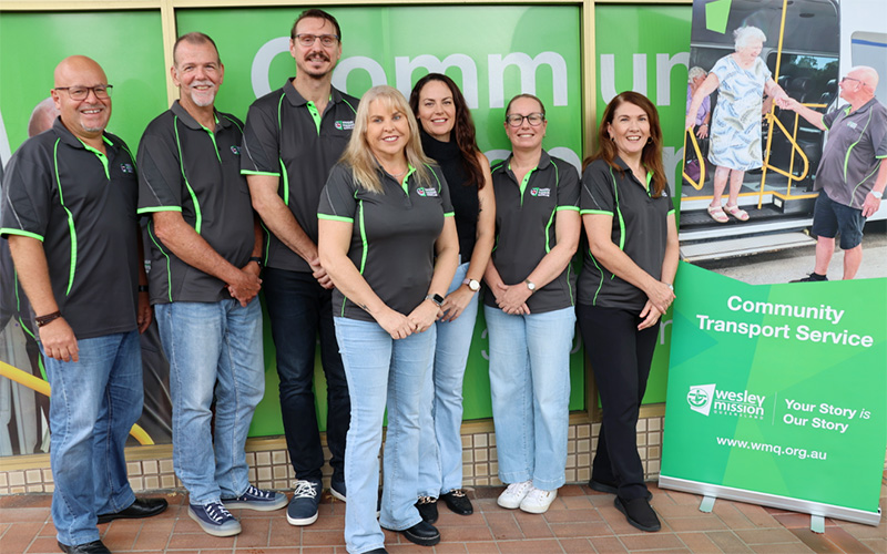 Team at WMQ Community Transport Services, 2025
