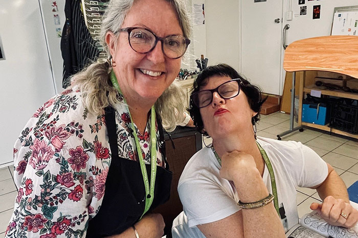 Wesley Arts NDIS workshop, September 2024