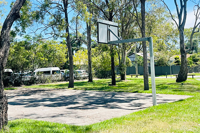 Basketball court at Eagleby Neighbourhood Centre