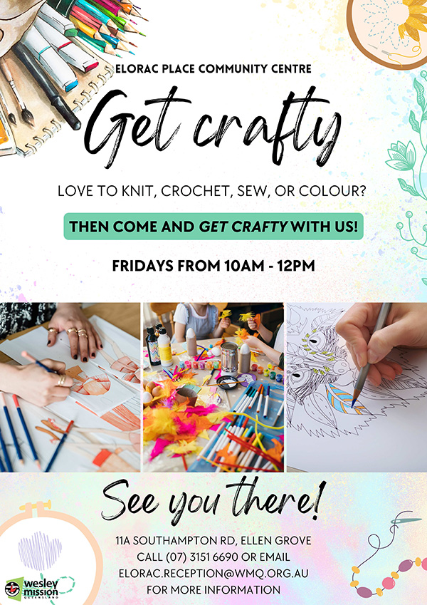 Elorac Place Get Craft Poster