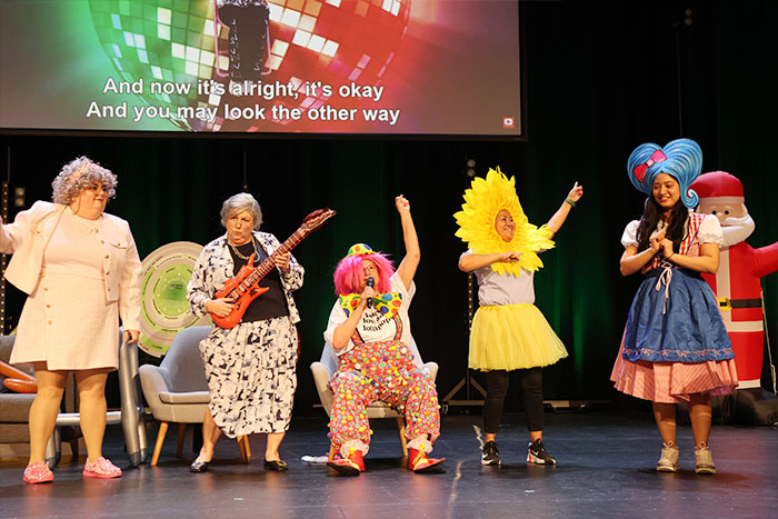 Charter Day 2025 - fun on the stage