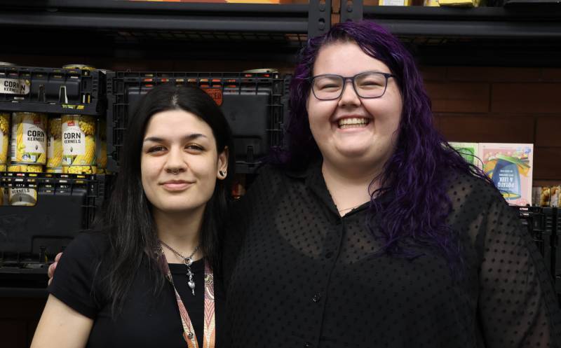 Alexis and Fiona, from volunteer to Case Worker